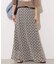 《WEB限定追加》【TORRAZZO DONNA/トラッゾドンナ】ジオメトリックレーススカート