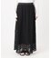 《WEB限定追加》【TORRAZZO DONNA/トラッゾドンナ】ジオメトリックレーススカート