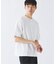 ブロック インレイ 1ボタン ヘンリーネック Tシャツ