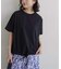 フレンチスリーブボーダーTシャツ