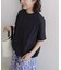 フレンチスリーブボーダーTシャツ