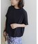 フレンチスリーブボーダーTシャツ