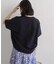 フレンチスリーブボーダーTシャツ