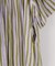 【SARA MALLIKA/サラマリカ】 Cotton Wave Stripe Print Ha：ワンピース