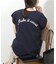 刺繍ロゴフレンチTEE