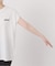 刺繍ロゴフレンチTEE
