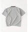 テクスチャー マルチボーダー Tシャツ