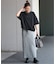 《追加》ギャザーヘムショートスリーブTシャツ