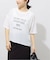 2WAYジョーゼットロゴTEE