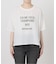 2WAYジョーゼットロゴTEE