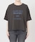 2WAYジョーゼットロゴTEE