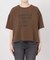 2WAYジョーゼットロゴTEE