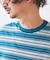 米富繊維 / Yonetomi 別注 ガーメントダイ マルチボーダー Tシャツ