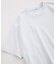 コントラスト クルーネック ポンチTシャツ