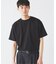 コントラスト クルーネック ポンチTシャツ