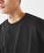 コントラスト クルーネック ポンチTシャツ