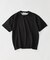 コントラスト クルーネック ポンチTシャツ