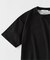 コントラスト クルーネック ポンチTシャツ
