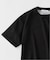 コントラスト クルーネック ポンチTシャツ