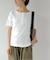 ヘンリーネックランダムリブTシャツ