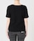 ヘンリーネックランダムリブTシャツ