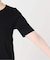 ヘンリーネックランダムリブTシャツ