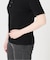 ヘンリーネックランダムリブTシャツ