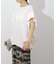 エンボスロゴフレンチスリーブTシャツ