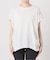 エンボスロゴフレンチスリーブTシャツ
