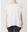 エンボスロゴフレンチスリーブTシャツ