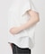 エンボスロゴフレンチスリーブTシャツ