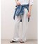 《追加》別注【Champion/チャンピオン】16s/1 Jersey PT Bleach Wash：パンツ