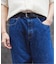 スモーキーデニム 11oz フェード ワイドパンツ