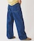 スモーキーデニム 11oz フェード ワイドパンツ