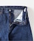 スモーキーデニム 11oz フェード ワイドパンツ