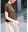 《一部WEB限定追加 / 新色》接触冷感 / ウォッシャブルクールプルオーバー