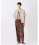European Flax / ヨーロピアンフラックス ガーメントダイ リネン 半袖シャツ