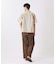 European Flax / ヨーロピアンフラックス ガーメントダイ リネン 半袖シャツ