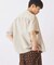 European Flax / ヨーロピアンフラックス ガーメントダイ リネン 半袖シャツ