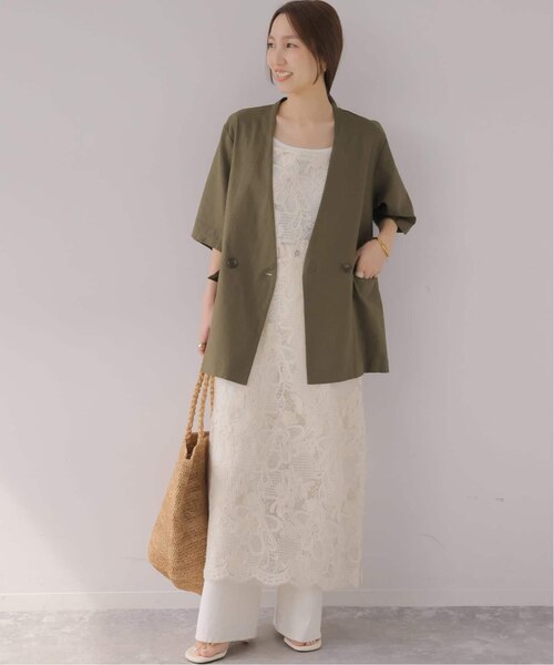 JOURNAL STANDARD relume - 【2023SS】relume 麻レーヨンハーフ 