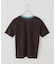 クルーネックシアーリンガーTEE