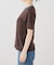 クルーネックシアーリンガーTEE