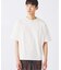 スラブ天竺 1ボタン ヘンリーネック Tシャツ