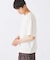 スラブ天竺 1ボタン ヘンリーネック Tシャツ
