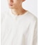 スラブ天竺 1ボタン ヘンリーネック Tシャツ