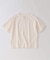 スラブ天竺 1ボタン ヘンリーネック Tシャツ