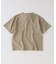 スラブ天竺 1ボタン ヘンリーネック Tシャツ