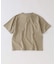 スラブ天竺 1ボタン ヘンリーネック Tシャツ