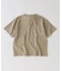 スラブ天竺 1ボタン ヘンリーネック Tシャツ