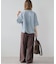 ライトデニムドロストシャツ